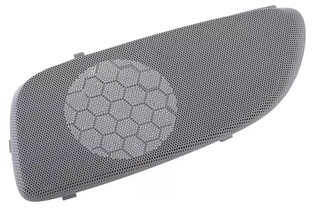 Dark Titanium Rear Passenger Side Quarter Trim Panel Speaker Grille - GM (22898676)