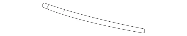 1908854501 - Attachment Parts: Trim Bar for Mercedes-Benz Image