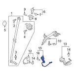 NL1Z7860044AA - Electrical: Outer Buckle for Ford: Expedition | Lincoln: Navigator Image