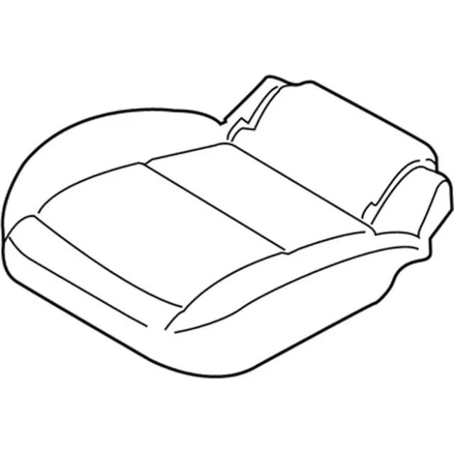 KT1Z1763805GE - Body: Cushion Cover for Ford Image