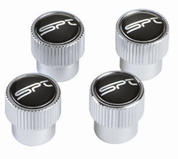 SOA342L135 - Wheels: Valve Stem Caps - Spt Logo for Subaru: Forester, Impreza, Legacy, Outback Image