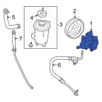 7L5Z3A674CRM - : Power Steering Pump for Ford: Ranger Image