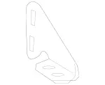 2124929441 - : Upper Bracket for Mercedes-Benz Image