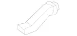 4478850118 - Body: Inner Support for Mercedes-Benz Image