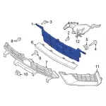 PR3Z8200DAPTM - : Upper Grille for Ford: Mustang Image