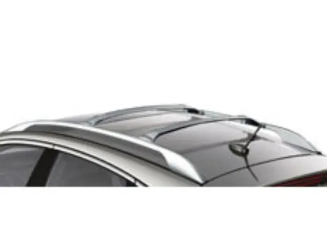 G38051CA0001 - Cargo Management: Roof-Rail Crossbars - Silver for INFINITI: FX35, FX37, FX50, QX70 Image