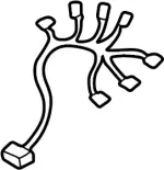 87069AR660 - Body: Harness for Infiniti Image