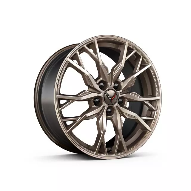 85132782 - Suspension: 20x11-Inch Aluminum Multi-Spoke Rear Wheel for Chevrolet: Corvette Image