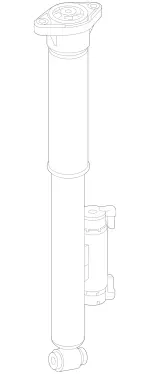 253-320-01-30 - Shock Assembly 2016-2022 Mercedes-Benz