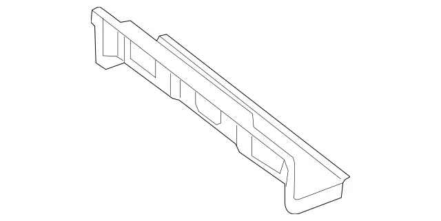 2056943200 - Covering and Lining: Trim, Crossmember for Mercedes-Benz: C43 AMG, C63 AMG, C63 AMG S, E400, E450, E53 AMG Image image