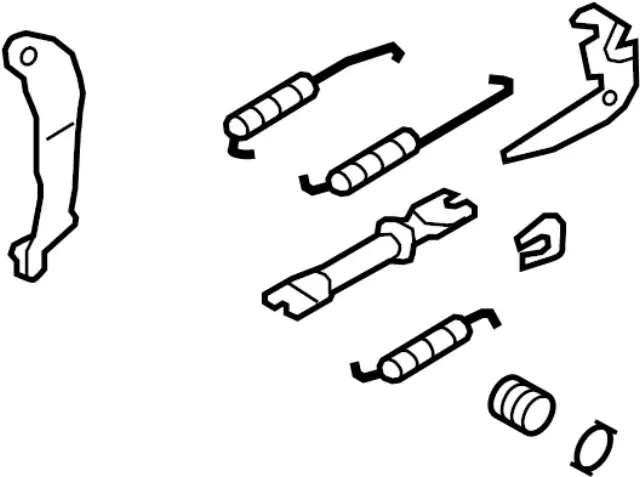 440100W720 - : Drum Brake Assembly for Infiniti Image