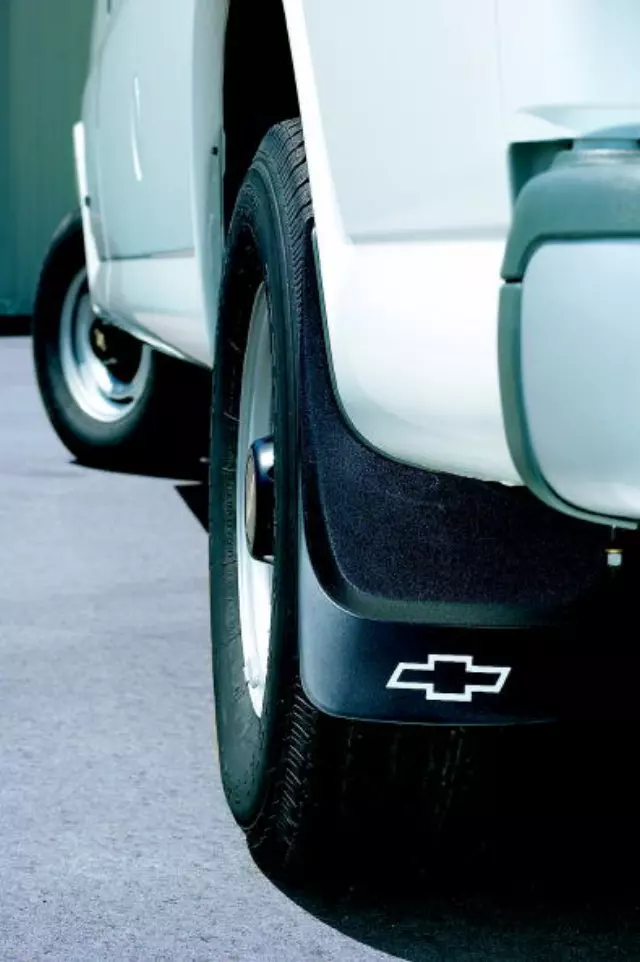 12497445 - Exterior: Splash Guards, Flat W/ Contour, Rear for GM Image