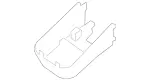 25181109077E94 - Body: Front Cover for Mercedes-Benz Image