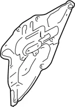 82145EG000 - Body: Inner Shield for INFINITI: M35, M45 Image