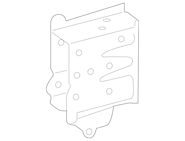 2136208900 - Front-End Assembly, Front Panel: Longitudinal Member for Mercedes-Benz: AMG GT 43, AMG GT 53, AMG GT 63, AMG GT 63 S, AMG GT 63 S E Performance, CLS450, CLS53 AMG, E300, E350, E400, E43 AMG, E450, E53 AMG, E63 AMG S, GLC300, GLC43 AMG, GLC63 AMG, GLC63 AMG S Image image