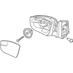 GJ5Z17683CA - Body: Mirror Assembly for Ford: Escape Image