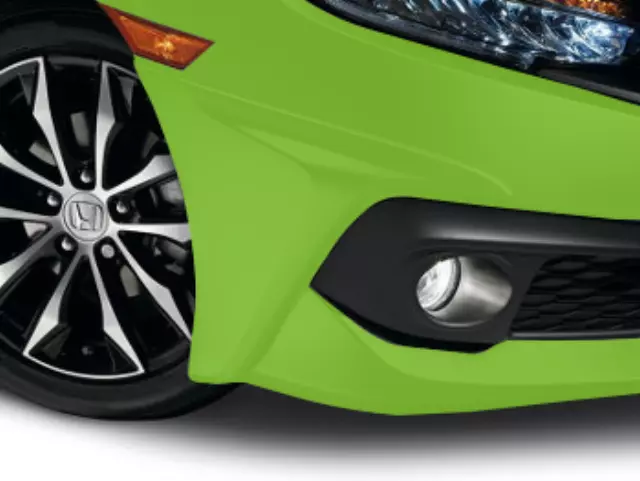 8F01TBA1B0 - : UNDERBODY SPOILER (FRONT) (2016+ CIVIC COUPE) *GY30P* (ENERGY GREEN PEARL) for Honda: Civic Image