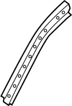 G62335CA0A - Body: Inner Windshield Pillar for Infiniti Image