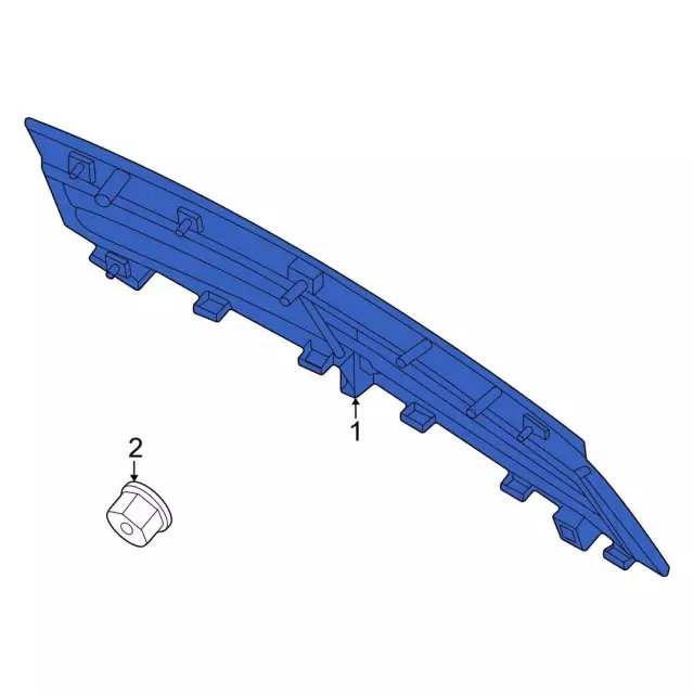 PR3Z16C630BBPTM - Body: Scoop for Ford: Mustang Image