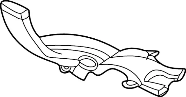 278325NA0A - Body: Floor Duct for INFINITI: QX50, QX55 Image