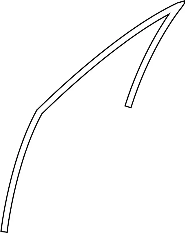 803301CA0B - Body: Run Weather-strip for INFINITI: FX35, FX37, FX50, QX70 Image