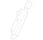 2178003100 - Soft Top: Repair Kit, Hyd. Cyl for Mercedes-Benz: C43 AMG, C63 AMG, C63 AMG S, E400, E450, E53 AMG Image