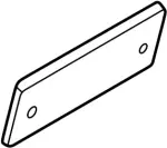 87324AR402 - Body: Front Trim for Infiniti Image