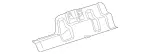 2751420720 - Engine: Rear Shield for Mercedes-Benz Image