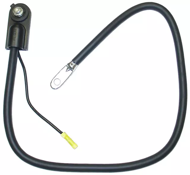 88860071 - Electrical: Battery Cable for Buick: Commercial Chassis, Electra, LeSabre, Regal, Roadmaster, Skylark, Somerset, Somerset Regal | Cadillac: DeVille, Fleetwood | Chevrolet: Blazer, C/K Pickup, C1500, C2500, C3500, Caprice, Commercial Chassis, El Camino, K1500 Pickup, K2500 Pickup, K3500 Pickup, K5 Blazer, Monte Carlo, P20, P30, R10, R20, R2500, R30, R3500, Suburban C10, Suburban C1500, Suburban C20, Suburban C2500, Suburban K10, Suburban K1500, Suburban K20, Suburban K2500, Suburban R10, Suburban R1500, Suburban R20, Suburban R2500, Suburban V10, Suburban V1500, Suburban V20, Suburban V2500, Tahoe, V10, V20, V30, V3500 | GMC: C1500 Pickup, C2500 Pickup, C3500 Pickup, Caballero, Jimmy, K1500 Pickup, K2500 Pickup, K3500 Pickup, P2500, P3500, R1500 Pickup, R2500 Pickup, R3500 Pickup, Suburban C1500, Suburban C2500, Suburban K1500, Suburban K2500, Suburban R1500, Suburban R2500, V1500, V1500 Suburban, V2500, V2500 Suburban, V3500, Yukon | Oldsmobile: 98, Calais, Custom Cruiser, Cutlass Calais, Cutlass Salon, Cutlass Supreme, Delta 88 | Pontiac: Bonneville, Grand Am, Grand Prix Image
