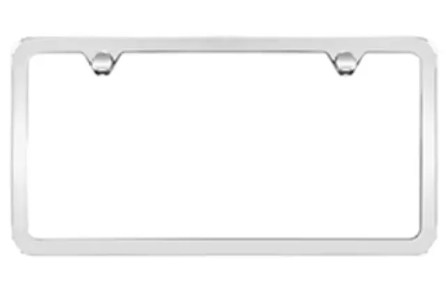 LRN91660 - Exterior: License Plate Frame, Slimline for Land Rover: Discovery, Discovery Sport, LR2, LR4, Range Rover, Range Rover Evoque, Range Rover Sport, Range Rover Velar Image