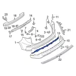 MT4Z17K835LB - : Valance for Ford: Edge Image