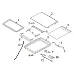 LB5Z54502C53A - Body: Drain Hose for Ford: Explorer Image