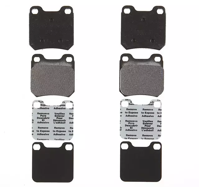 18037636 - : Semi-Metallic Rear Disc Brake Pad Set for GM Image