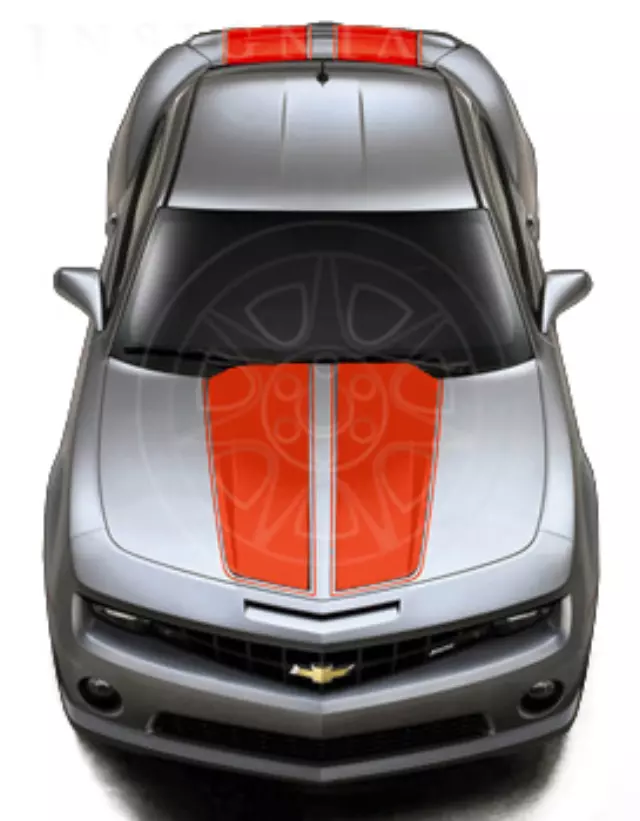 Graphics - Stripe Package (Ss Coupe) - Orange - GM (92225515)