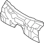 67100JK630 - Body: Upper Dash Panel for Infiniti Image