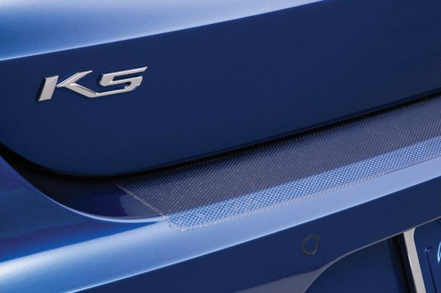 L3F28AU002 - Exterior: Rear Bumper Protector - Clear Applique for Kia: K5 Image