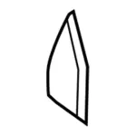 8L8Z7804480AC - Body: Corner Trim for Ford: Escape | Mercury: Mariner Image