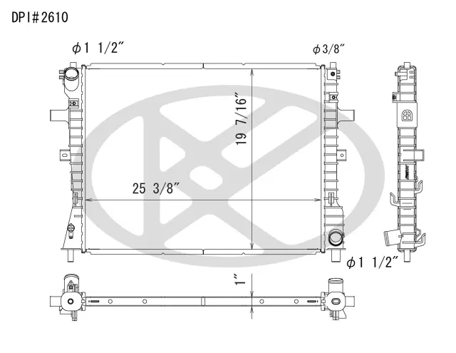 A2610 - : Koyorad Radiator for Koyo Image