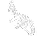 9946432132A17 - : Molding, Steering Wheel for Mercedes-Benz Image