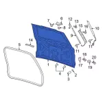 JL1Z7840010B - : Lift Gate for Ford Image