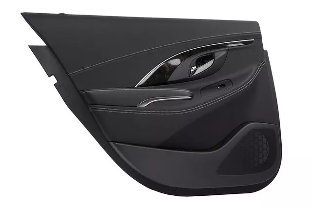 Jet Black Rear Driver Side Door Trim - GM (09060143)