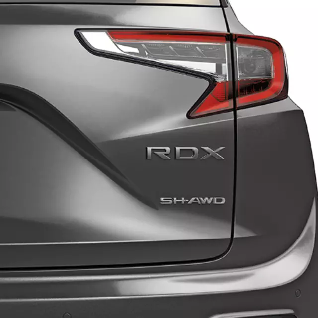 Exterior Trim, Emblems, Black Chrome (RDX) - Acura (08F20-TJB-200)