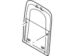 4W4Z5460762ABC - Body: Rear Trim Panel for Lincoln: LS Image