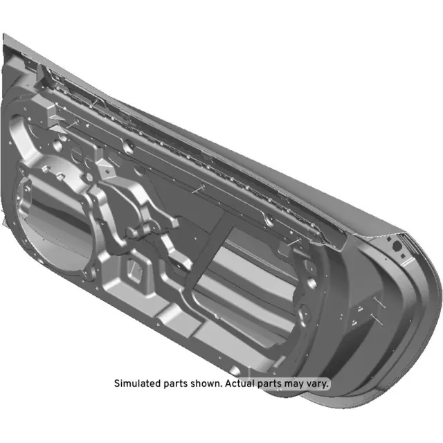 84031049 - : Passenger Side Front Door with Reinforcement and Plate for GM Image