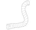 1725280282 - : Charge Air Hose for Mercedes-Benz Image