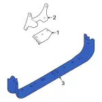 GC2Z6A023A - : Cross-Member for Ford: E-350 Super Duty, E-450 Super Duty Image