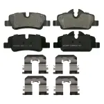 ZD1800 - : QuickStop Rear Disc Brake Pad Set Ceramic for WAGNER BRAKE Image