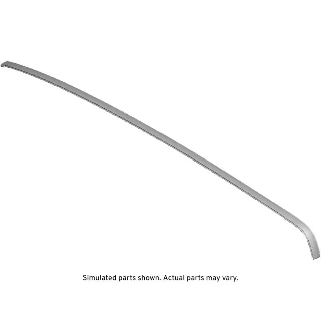 Black Passenger Side Roof Panel Joint Finish Molding - GM (23369036)
