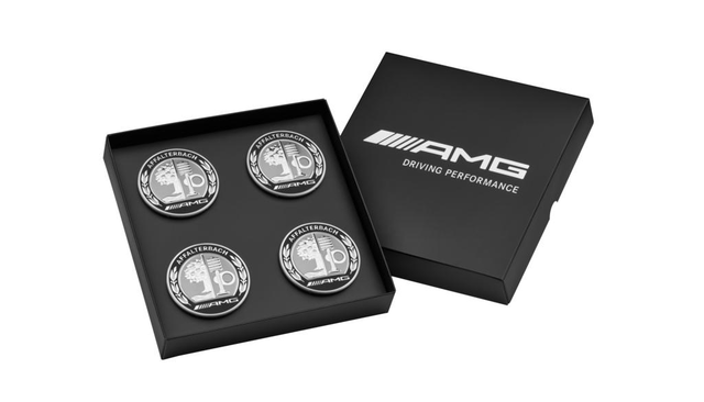 4005100 - : Amg Hub Cap, With Amg Emblem, Set Of 4 for Mercedes-Benz Image