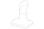 23026755107F05 - : Shift Knob for Mercedes-Benz Image